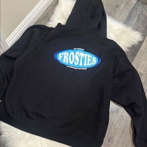 💙Frosties Hoodie - Black
